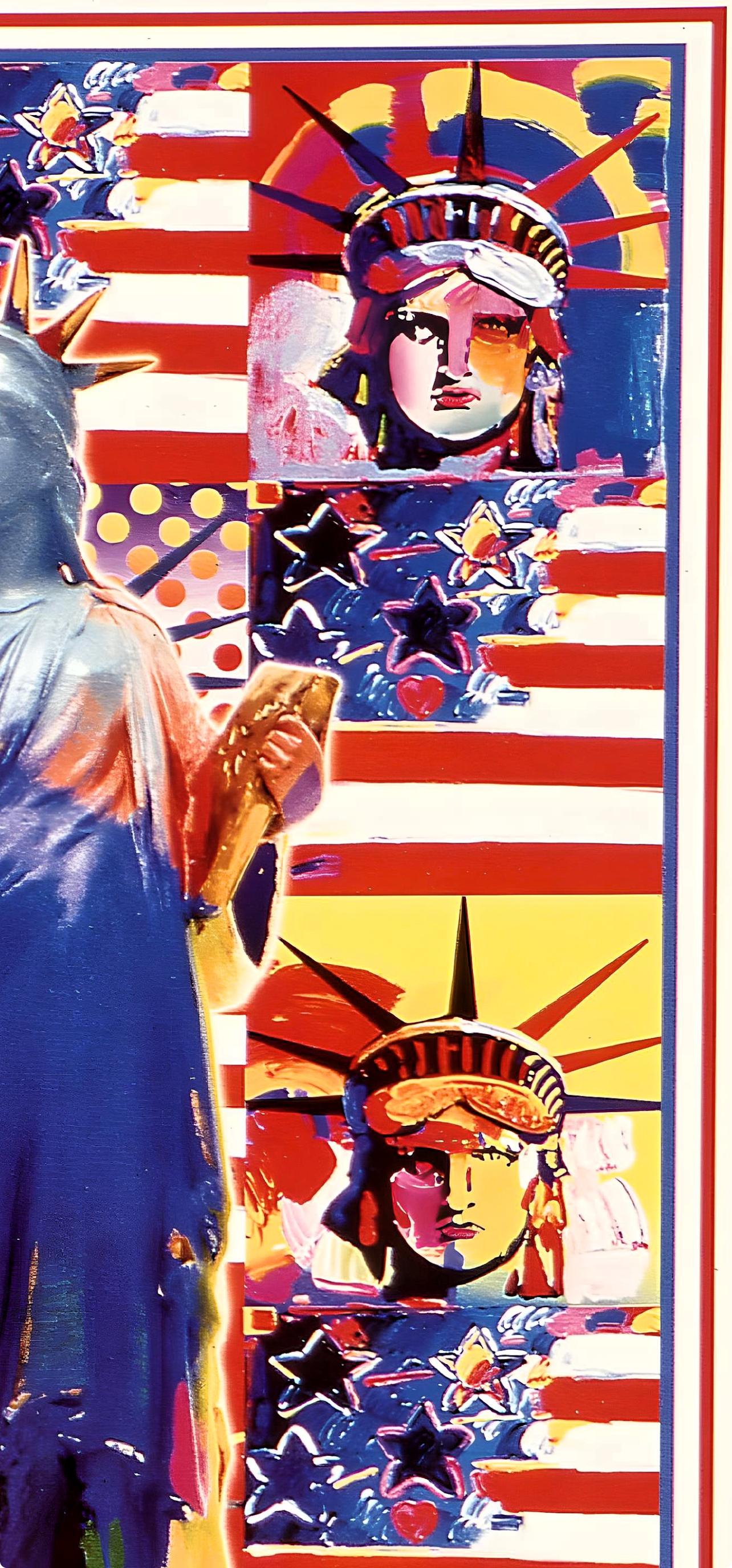 God Bless America, Peter Max For Sale 2