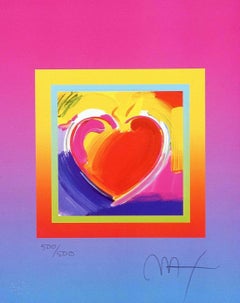 Heart On Blends II, Ltd Ed Lithograph, Peter Max - SIGNED