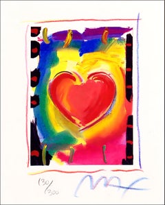 Retro Heart Series I, Peter Max