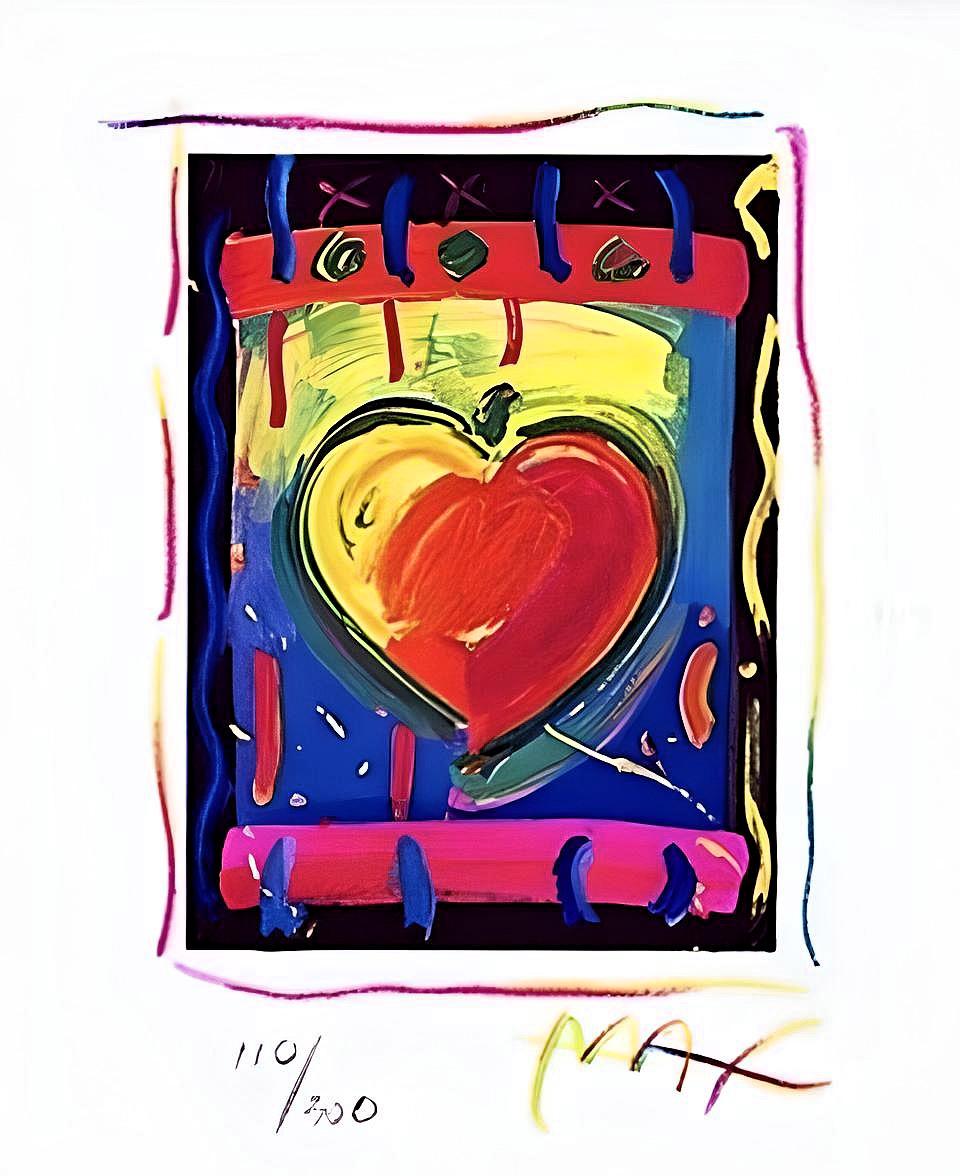 peter max heart series