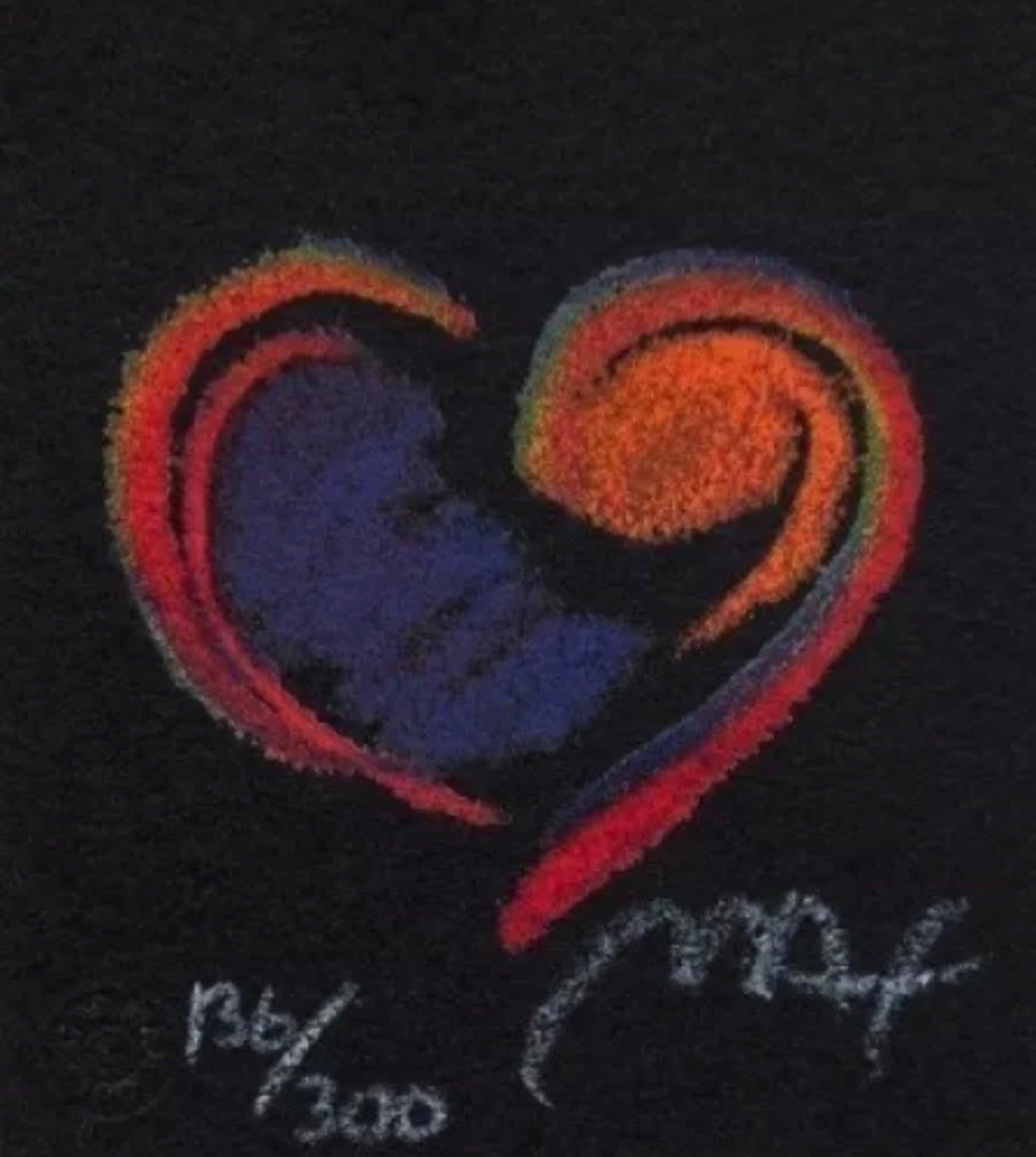Herz Suite III, Vier Kunstwerke, Peter Max im Angebot 1
