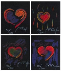 Heart Suite III, Quattro opere d'arte, Peter Max