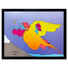 "Highest Mountain" Framed Hand Signed Offset Lithograph