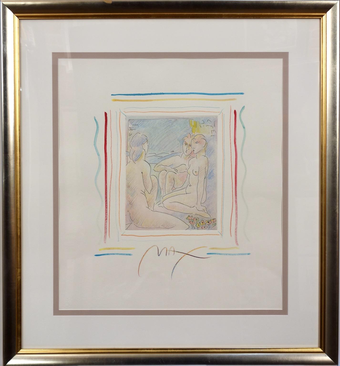 Homage to Picasso Vol I, #II - Print by Peter Max
