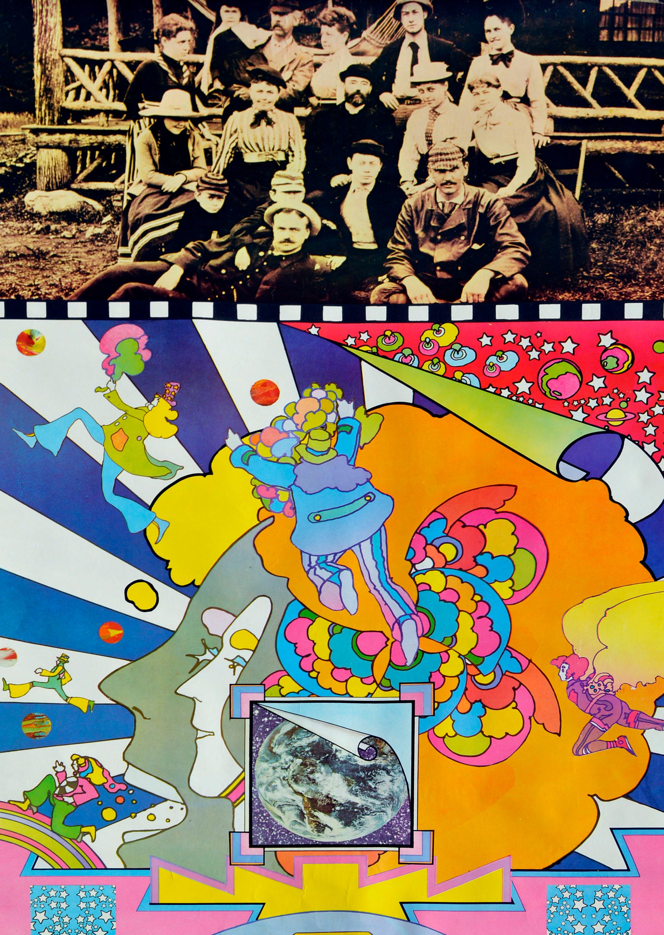 Instant Nutriment #4, 1969 – Moderner Pop-Art- Psychedelischer Druck – Print von Peter Max