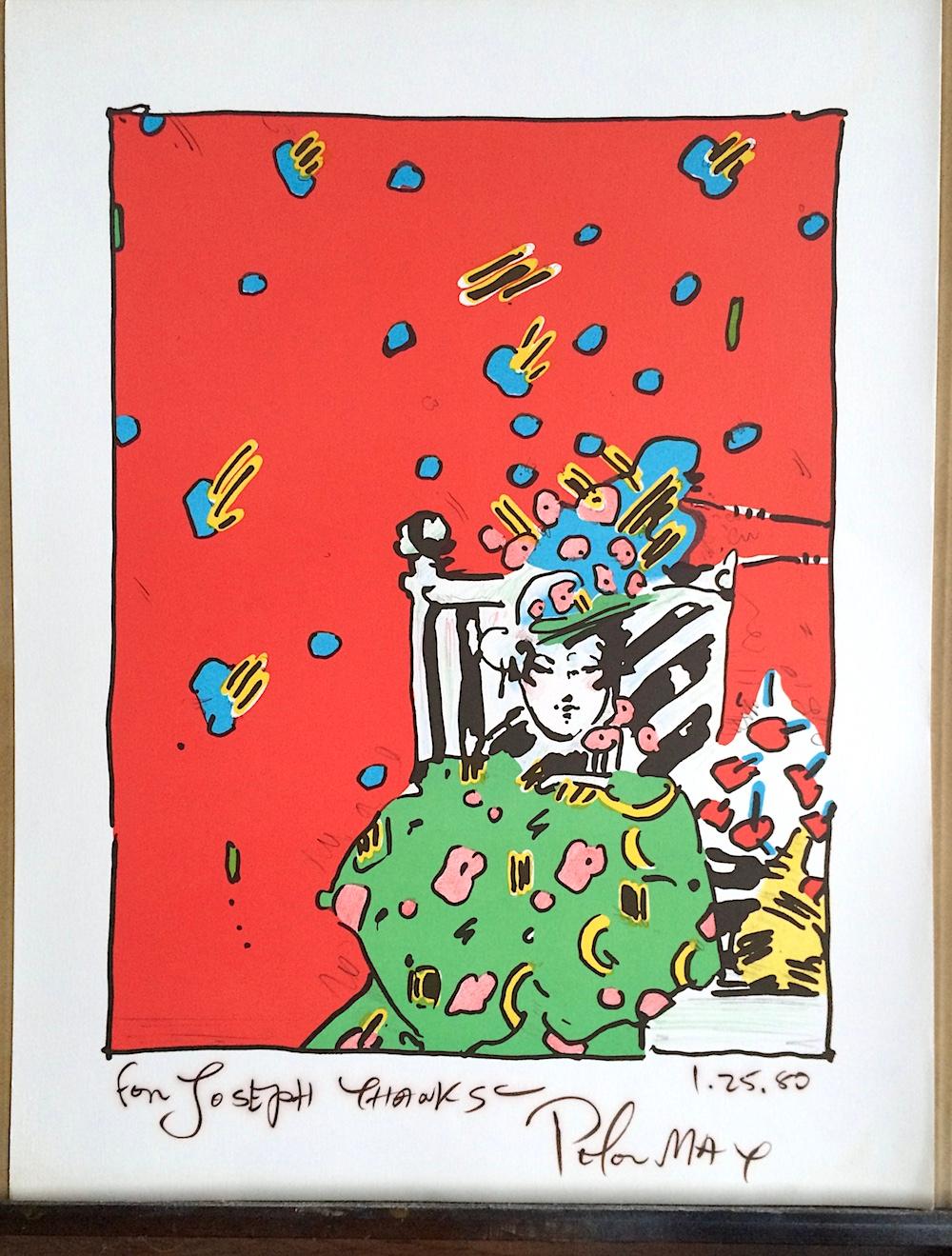 peter max lithograph