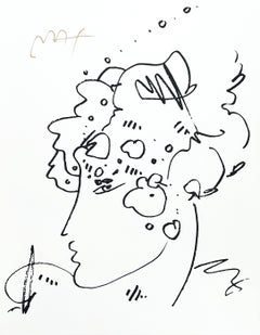 Lady Profile, Peter Max