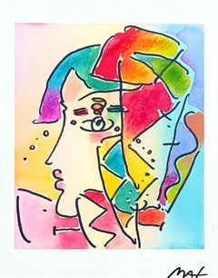Perfil de la mujer, Peter Max