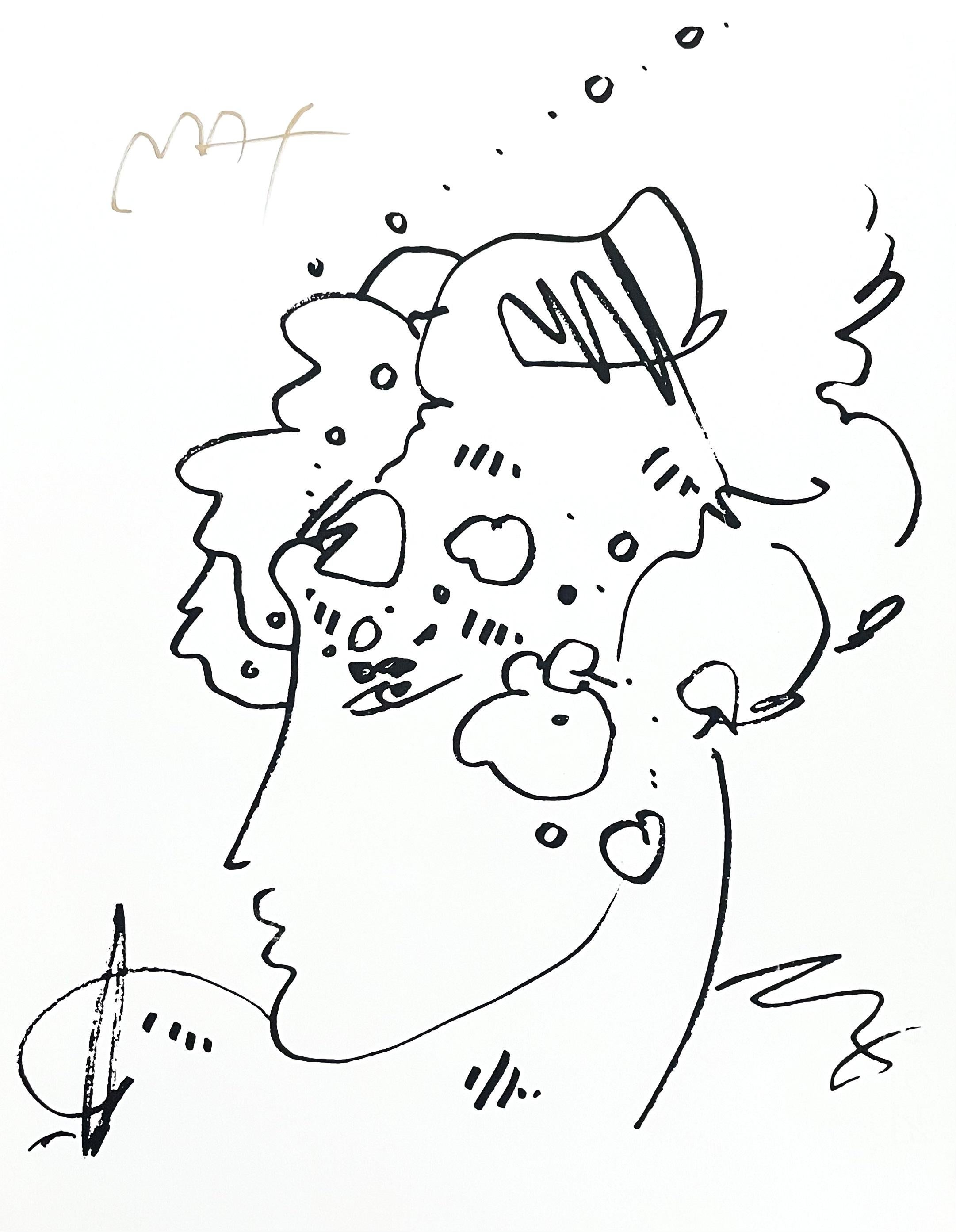 Perfil de la mujer, Peter Max