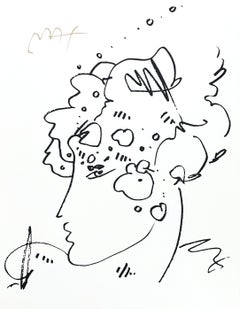 Perfil de la mujer, Peter Max