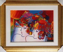 Les Mondrian Ladies, Pop Art Screenprint by Peter Max