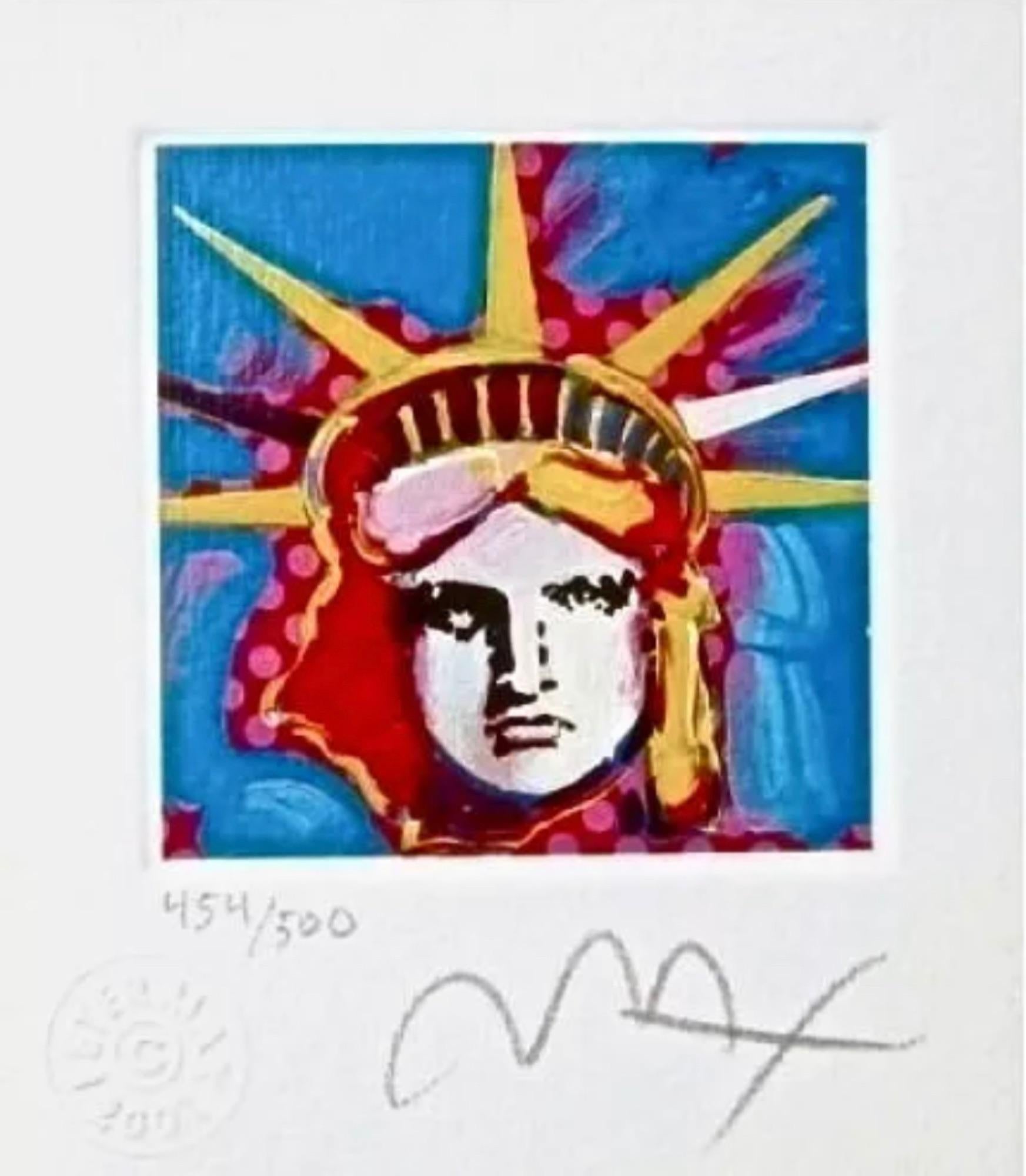 peter max liberty head