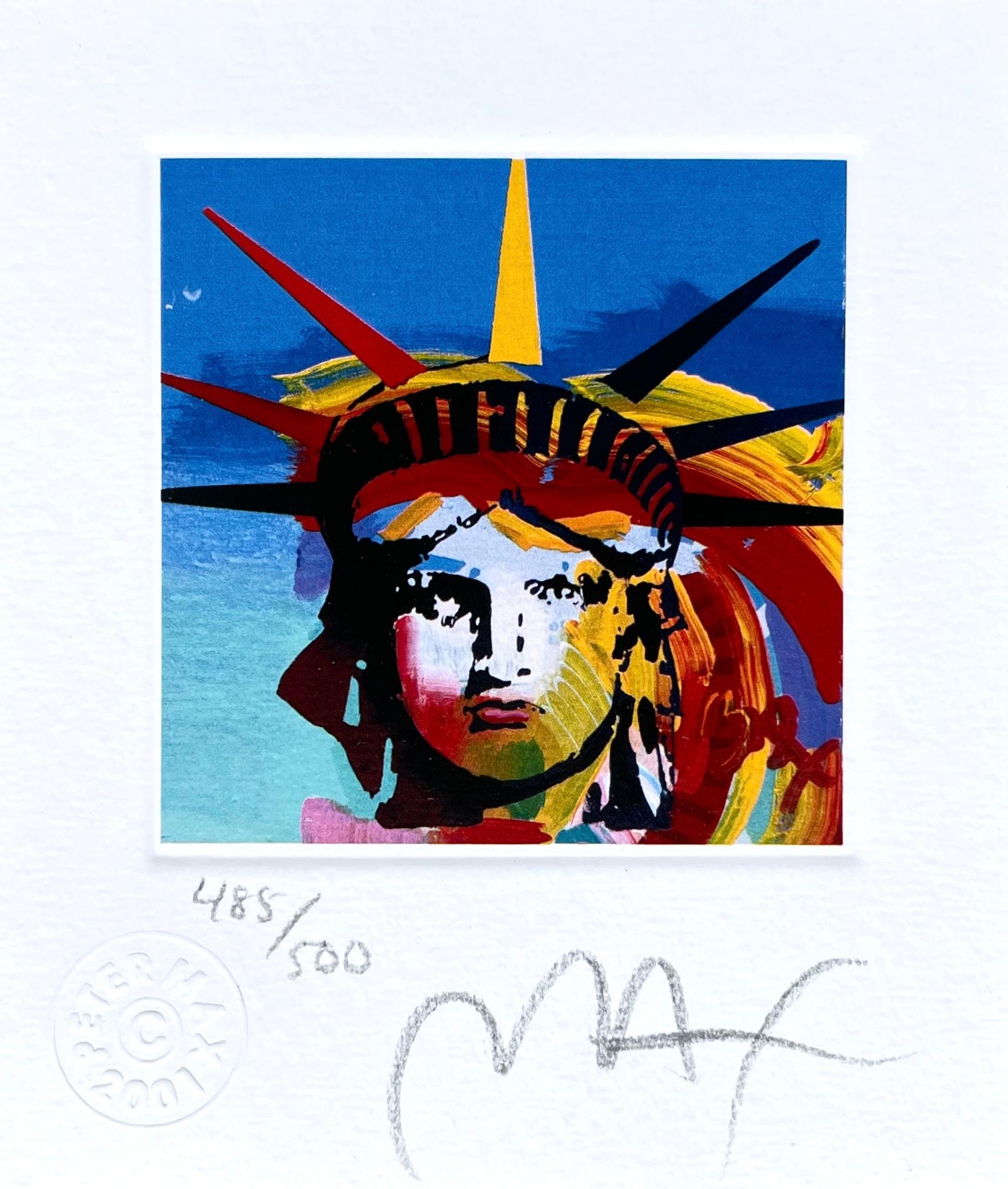 Peter max liberty 2000 235 for sale on 1stdibs