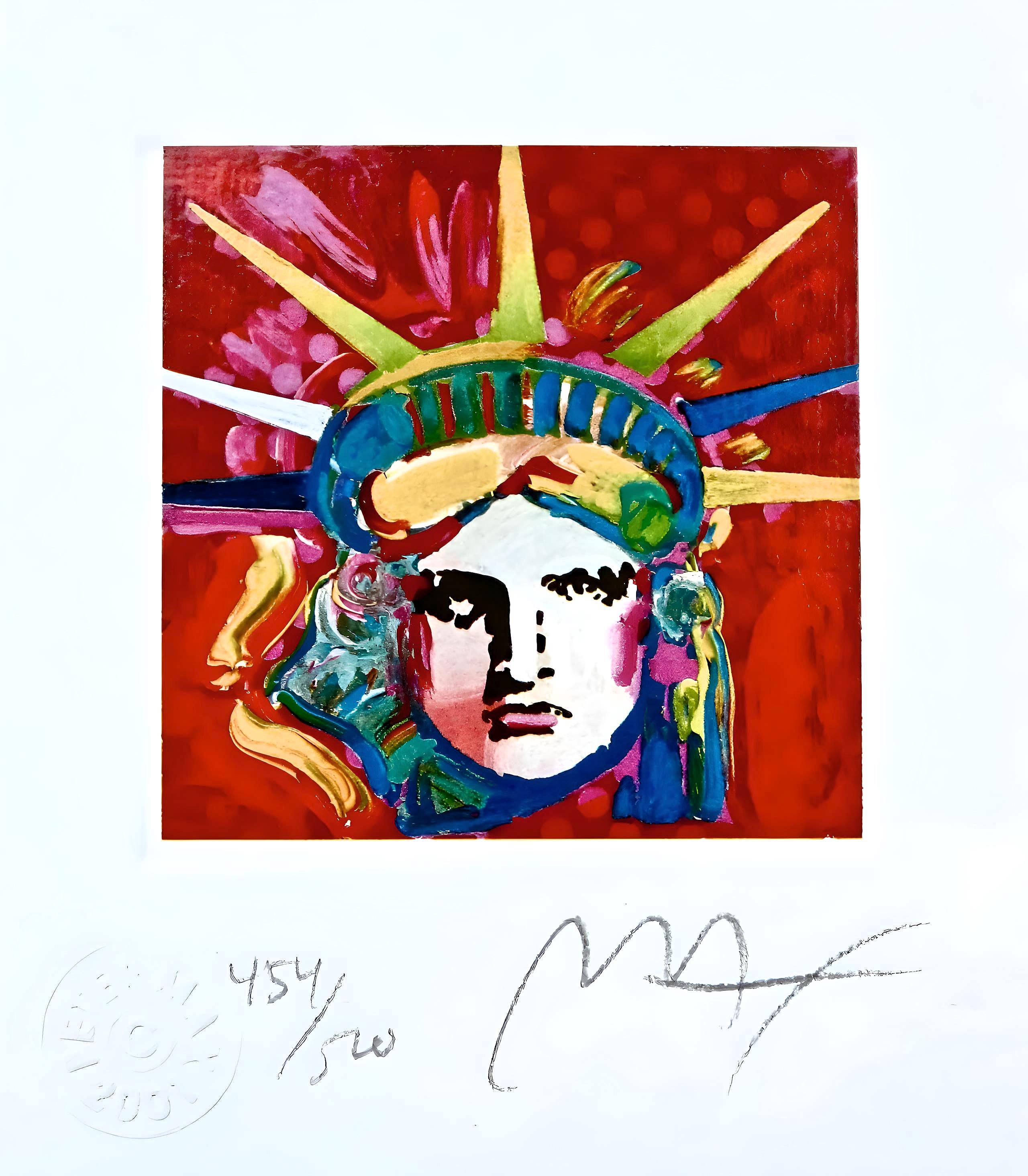 Liberty Head IV, Peter Max For Sale 1