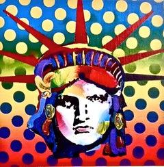 Vintage Liberty Head V, Peter Max