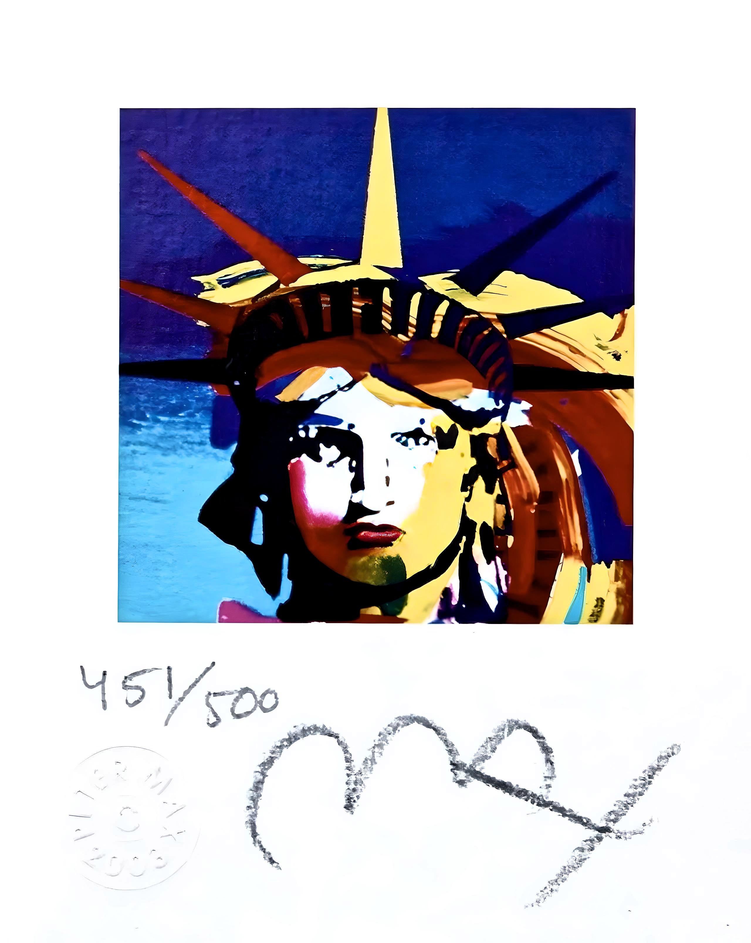 Liberty Head VII, Peter Max For Sale 1