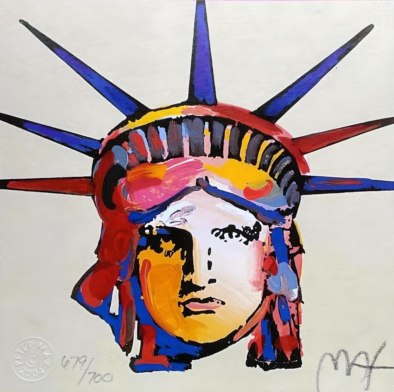 Liberty Head X, Peter Max For Sale 1