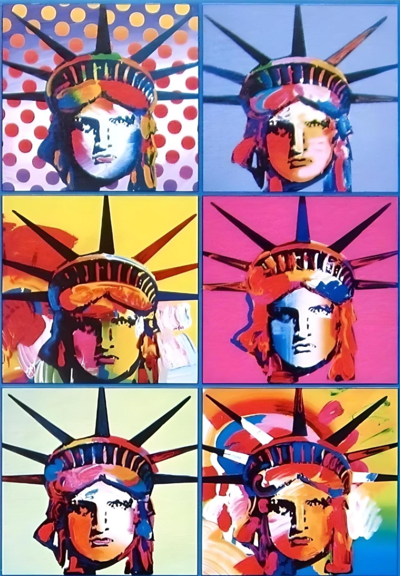 Liberty & Justice for All, Peter Max For Sale 2