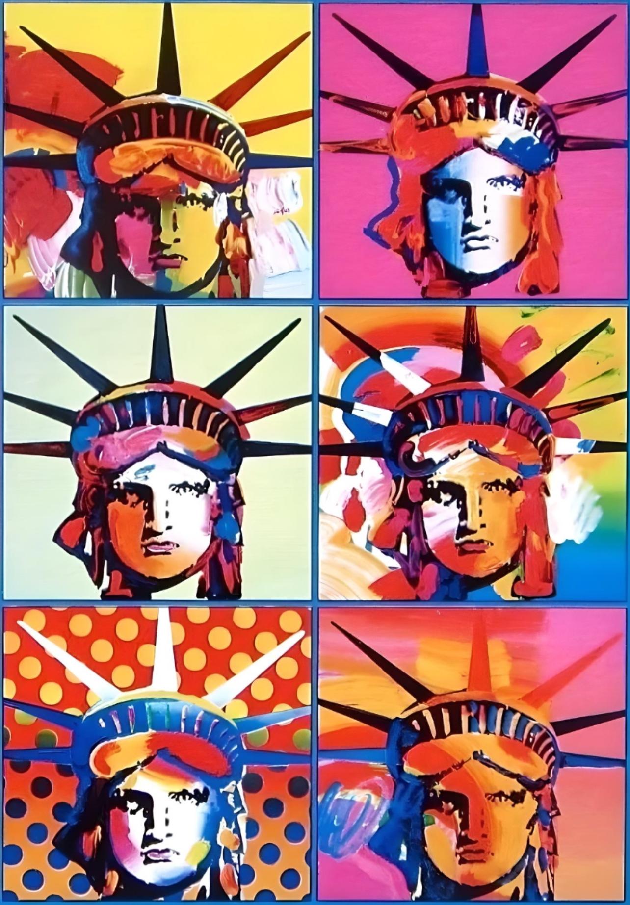 Liberty & Justice for All, Peter Max For Sale 4