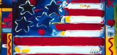 Max, America 2000, Hand Signed, Official Edition, Peter Max (after)