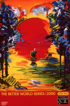 Max, Better World, Hand Signed, Official Edition, Peter Max (after)