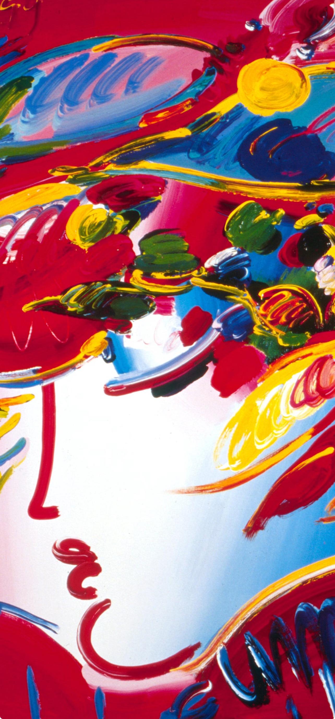 Max, Blushing Beauty, Hand Signed, Official Edition, Peter Max (after) For Sale 1