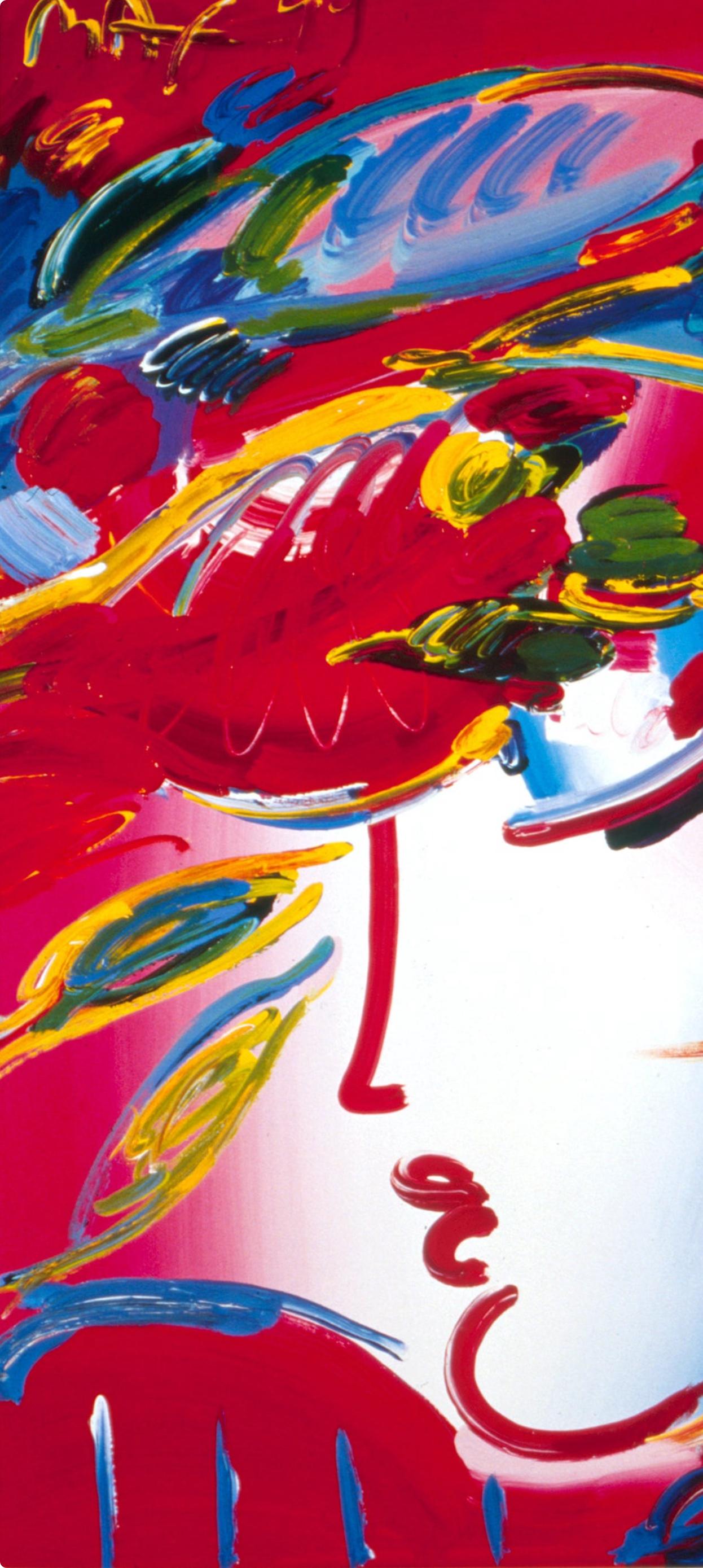 Max, Blushing Beauty, Hand Signed, Official Edition, Peter Max (after) For Sale 2