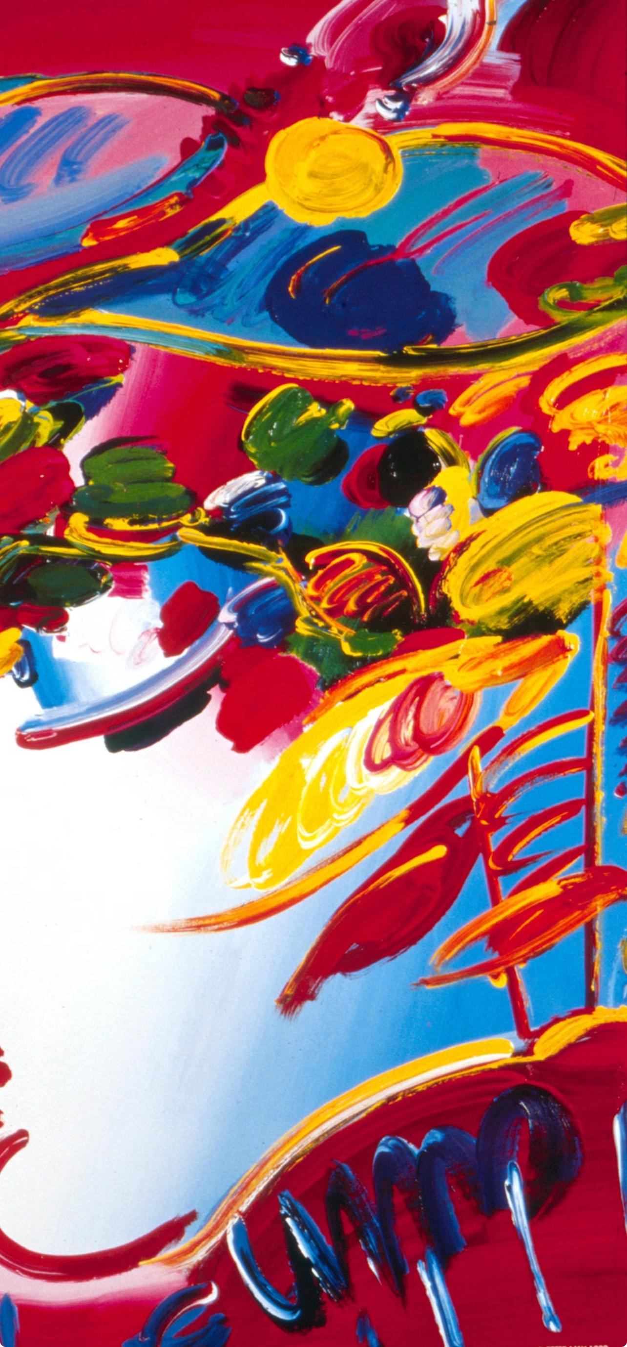 Max, Blushing Beauty, Hand Signed, Official Edition, Peter Max (after) For Sale 3