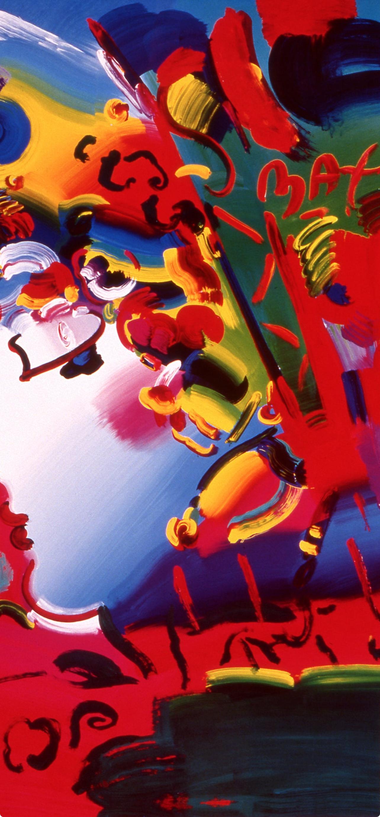 Max, Blushing Beauty II, Hand Signed, Official Edition, Peter Max (after) For Sale 3
