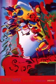 Max, Blushing Beauty II, Hand Signed, Official Edition, Peter Max (after)