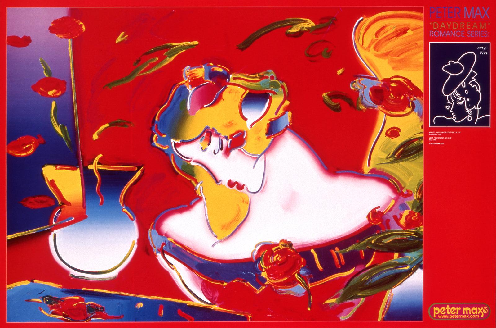Max, Day Dream: Romance Series, Hand Signed, Official Edition, Peter Max (after)