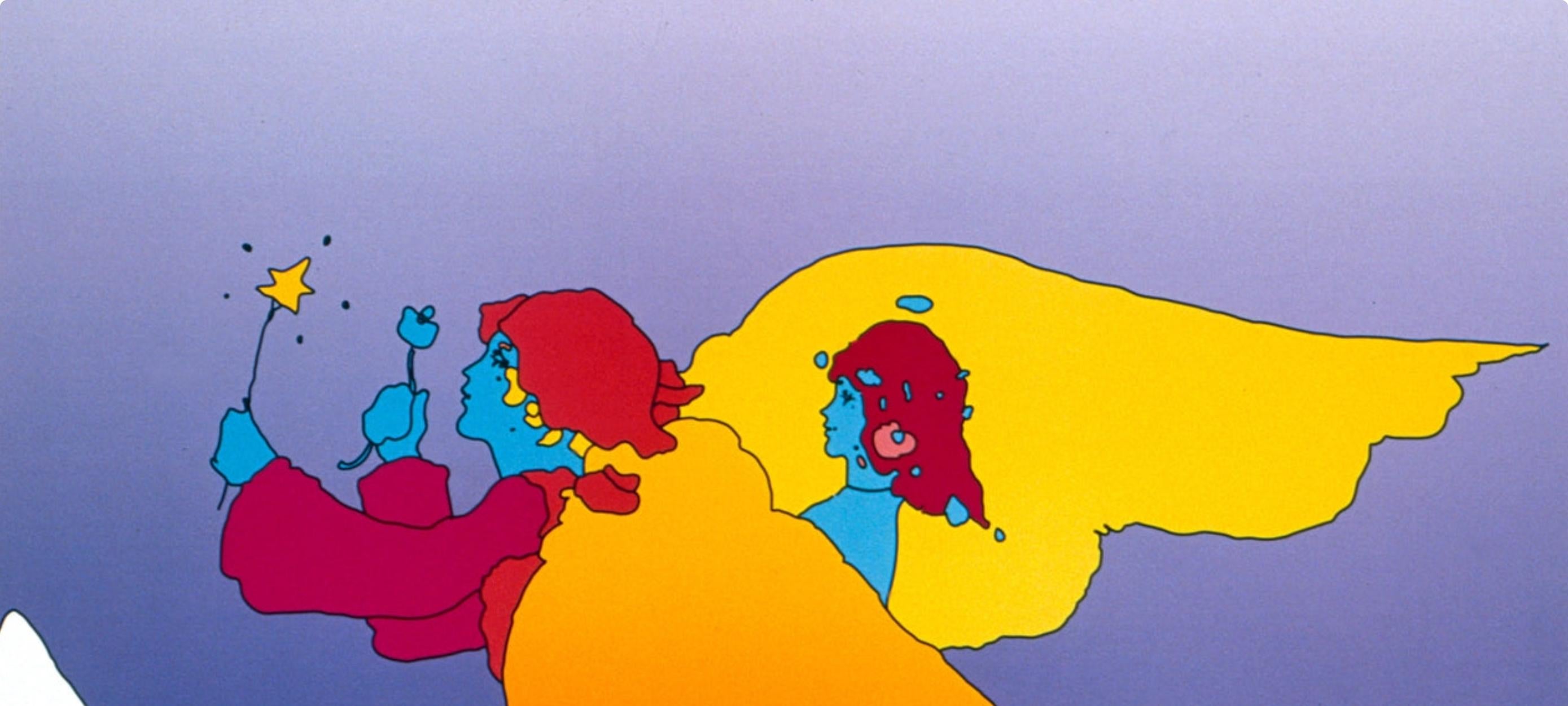Max, Highest Mountain, signé à la main, édition officielle, Peter Max (d'après) en vente 2