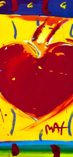 Max, Lotta Love, Hand Signed, Official Edition, Peter Max (after)