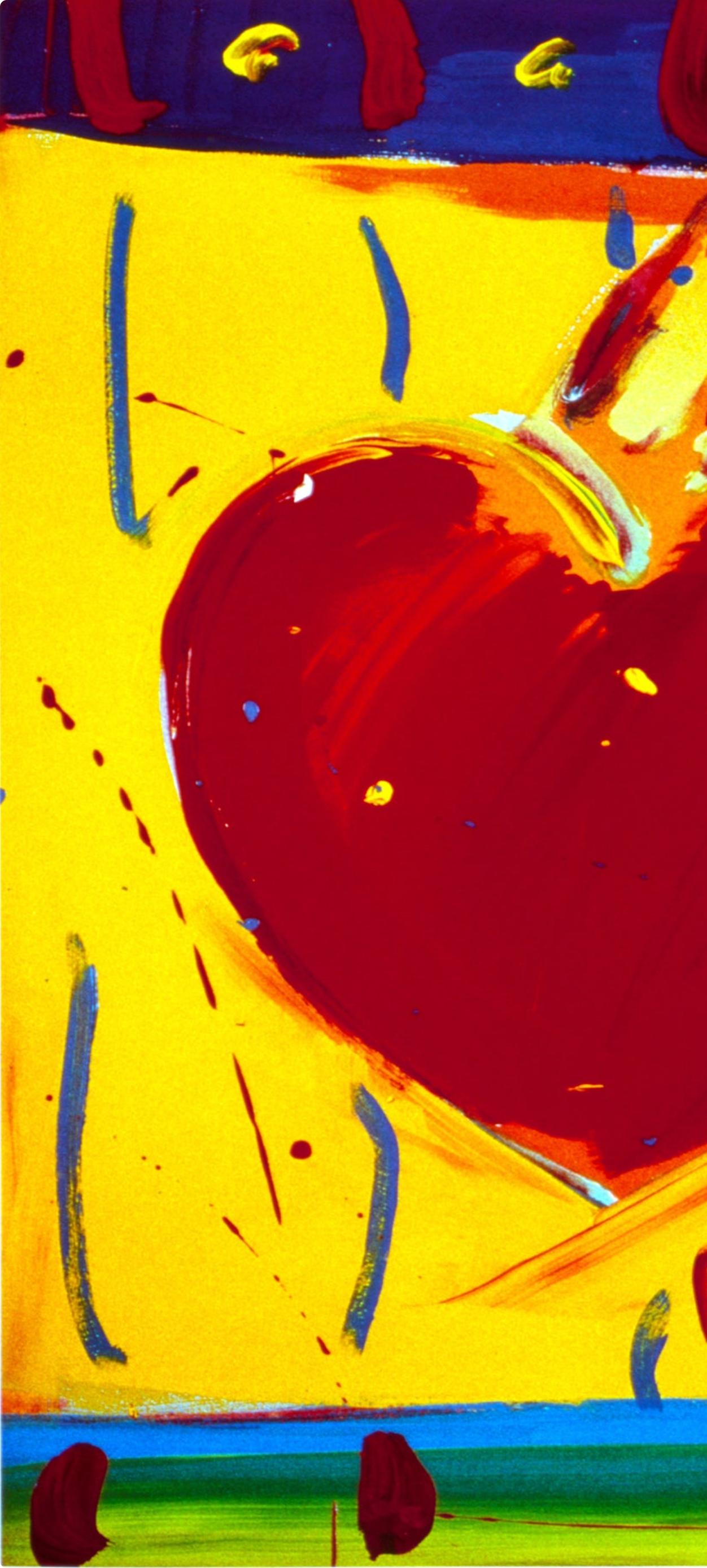 Max, Lotta Love, Hand Signed, Official Edition, Peter Max (after) For Sale 2