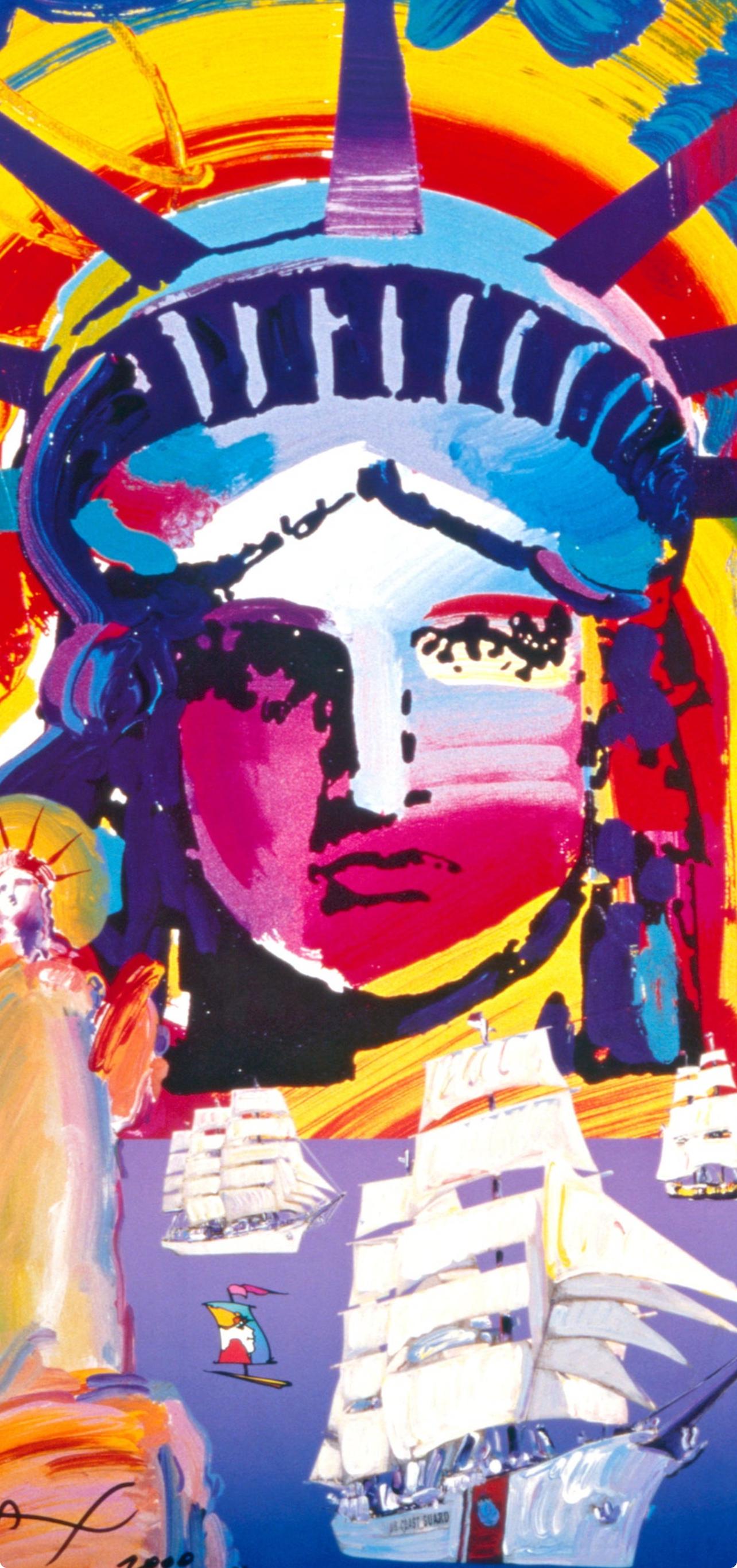 Max, OPSAIL, Handsigniert, Offizielle Ausgabe, Peter Max (nach) im Angebot 1