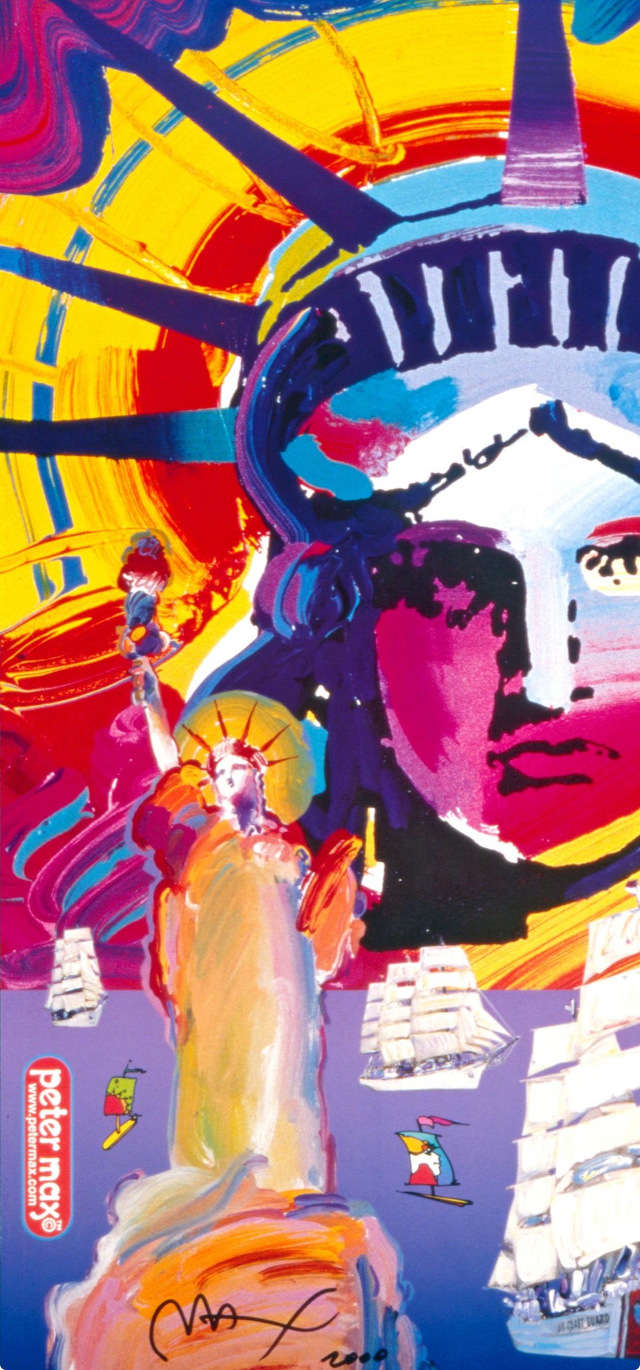 Max, OPSAIL, Handsigniert, Offizielle Ausgabe, Peter Max (nach) im Angebot 2