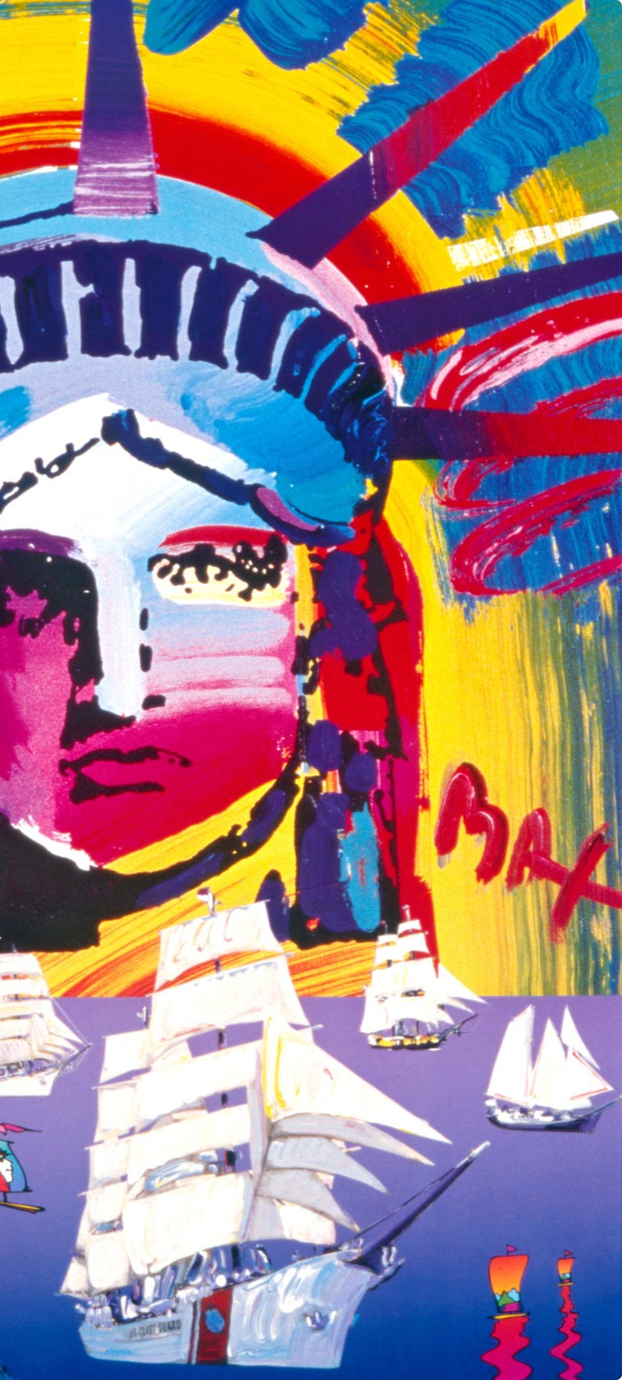 Max, OPSAIL, Handsigniert, Offizielle Ausgabe, Peter Max (nach) im Angebot 3