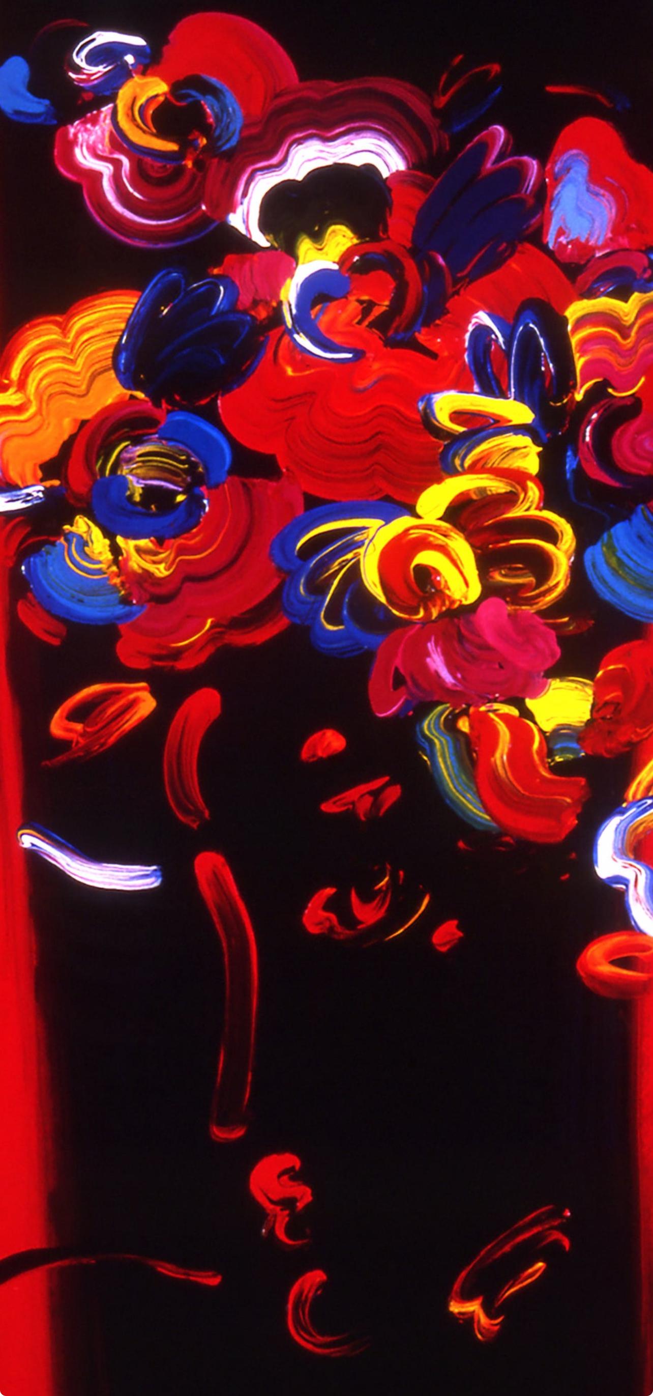 Max, Roseville Profile, Hand Signed, Official Edition, Peter Max (after) For Sale 1