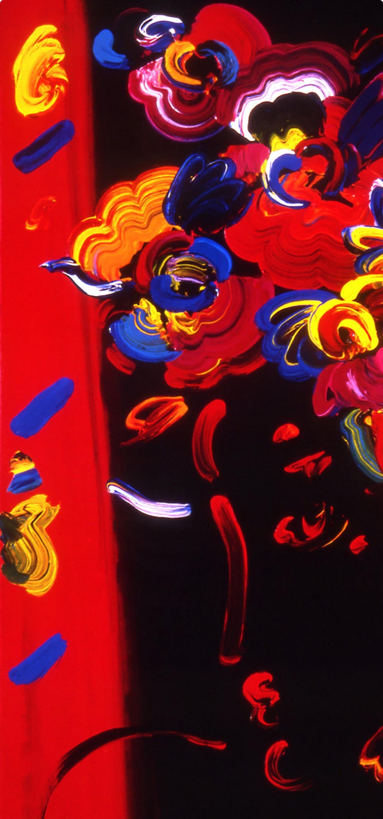 Max, Roseville Profile, Hand Signed, Official Edition, Peter Max (after) For Sale 2