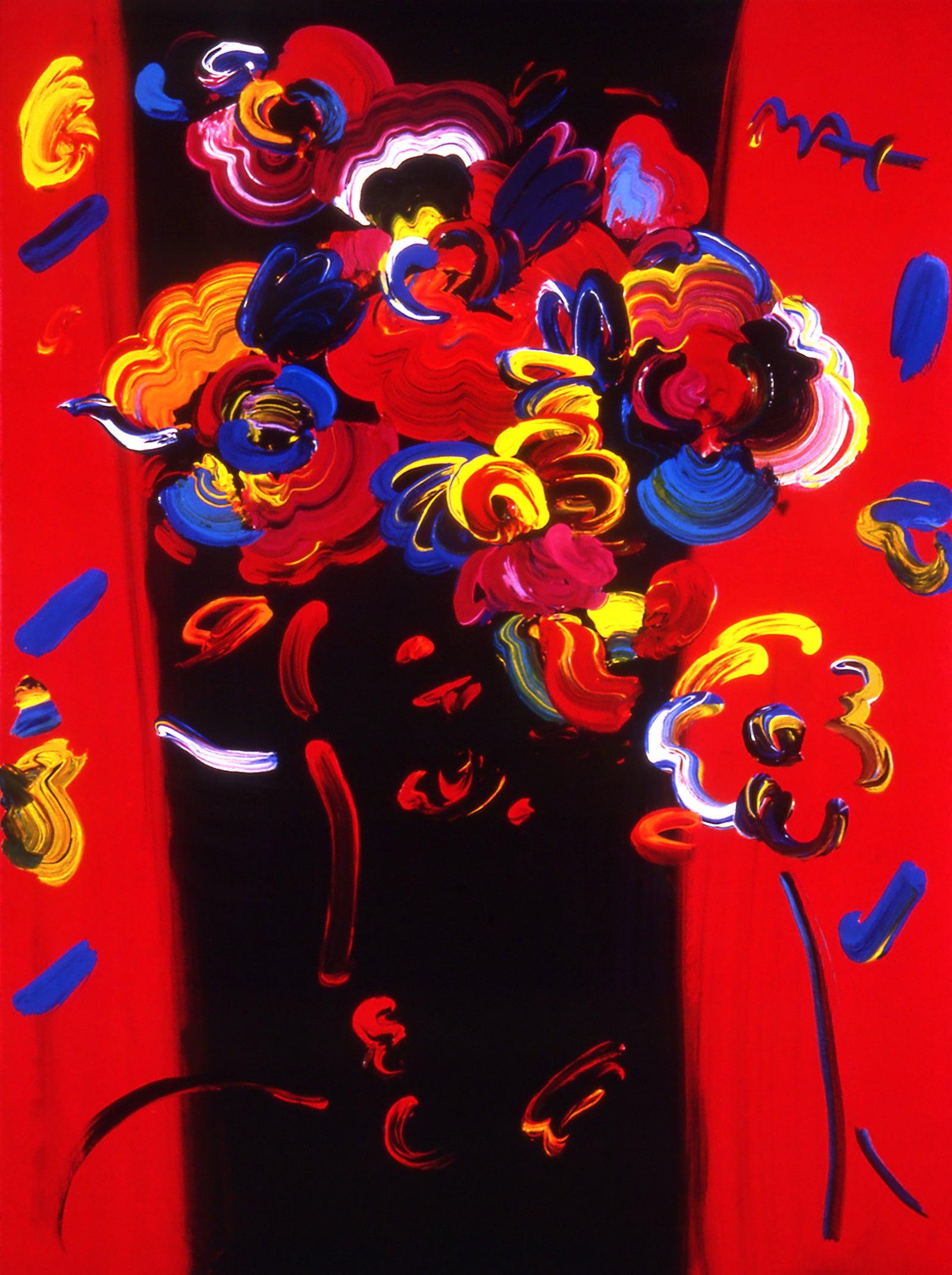 Max, Roseville Profile, Hand Signed, Official Edition, Peter Max (after)