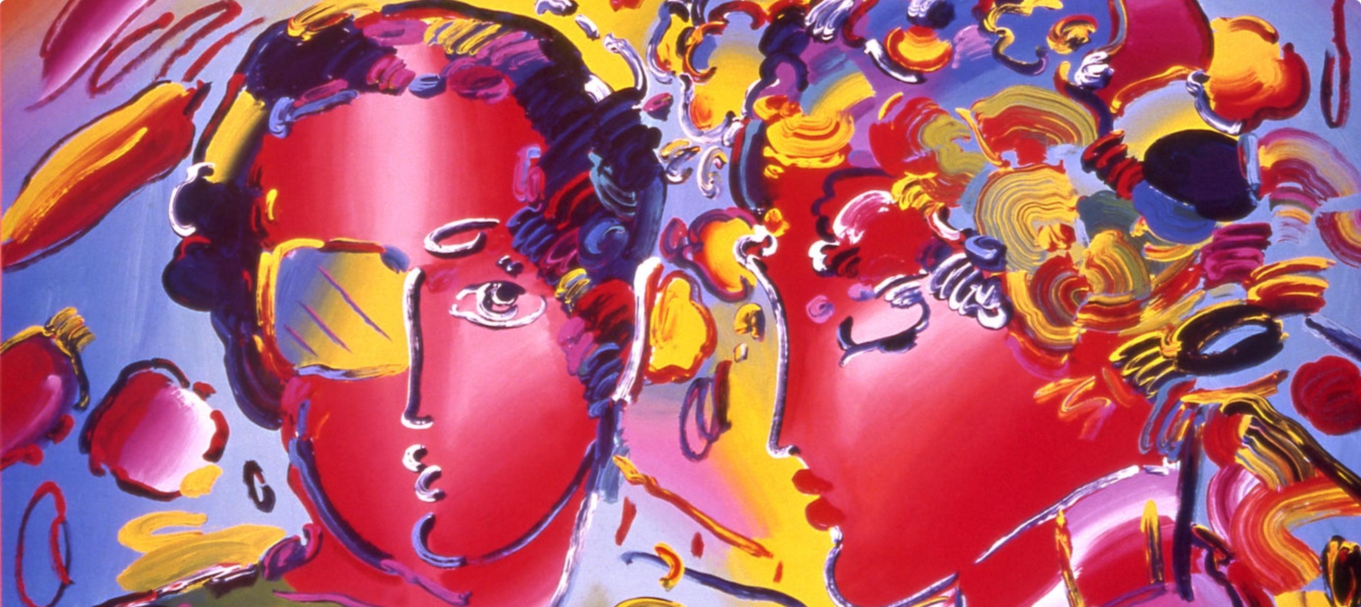 Max, Zero in Love, Hand Signed, Official Edition, Peter Max (after) For Sale 1