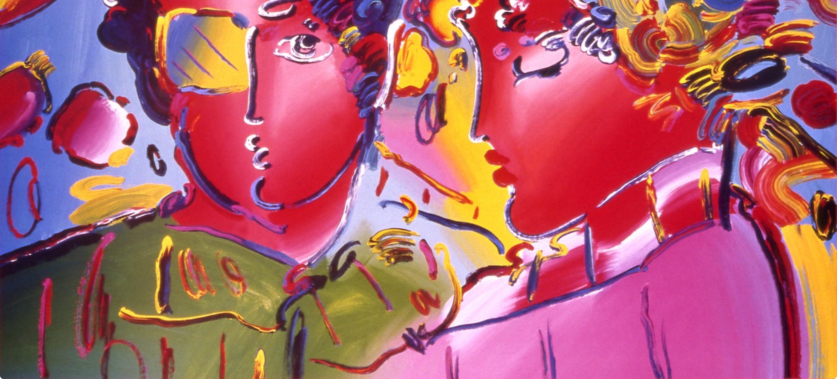 Max, Zero in Love, Hand Signed, Official Edition, Peter Max (after) For Sale 3