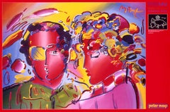 Max, Zero in Love, firmato a mano, edizione ufficiale, Peter Max (dopo)