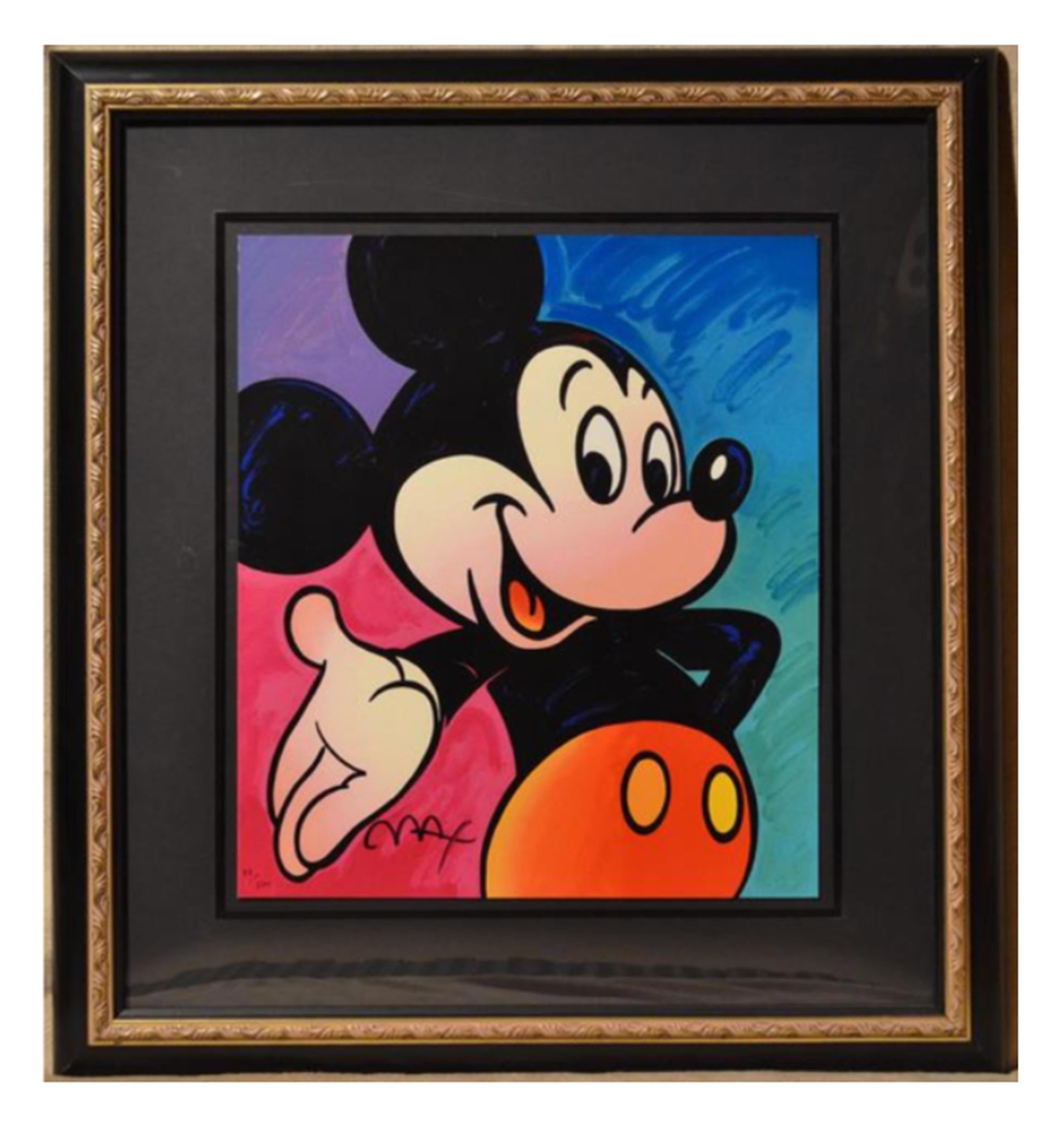 Mickey Mouse, Psychedelic Pop Art-Raumteilerdrucke von Peter Max im Angebot 1