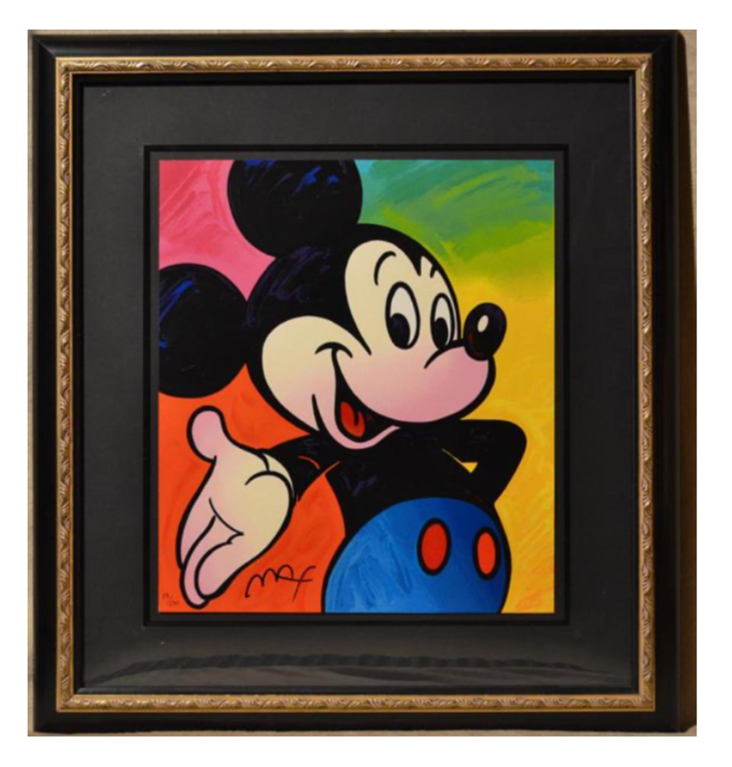 Mickey Mouse, Psychedelic Pop Art Screenprints by Peter Max For Sale 2