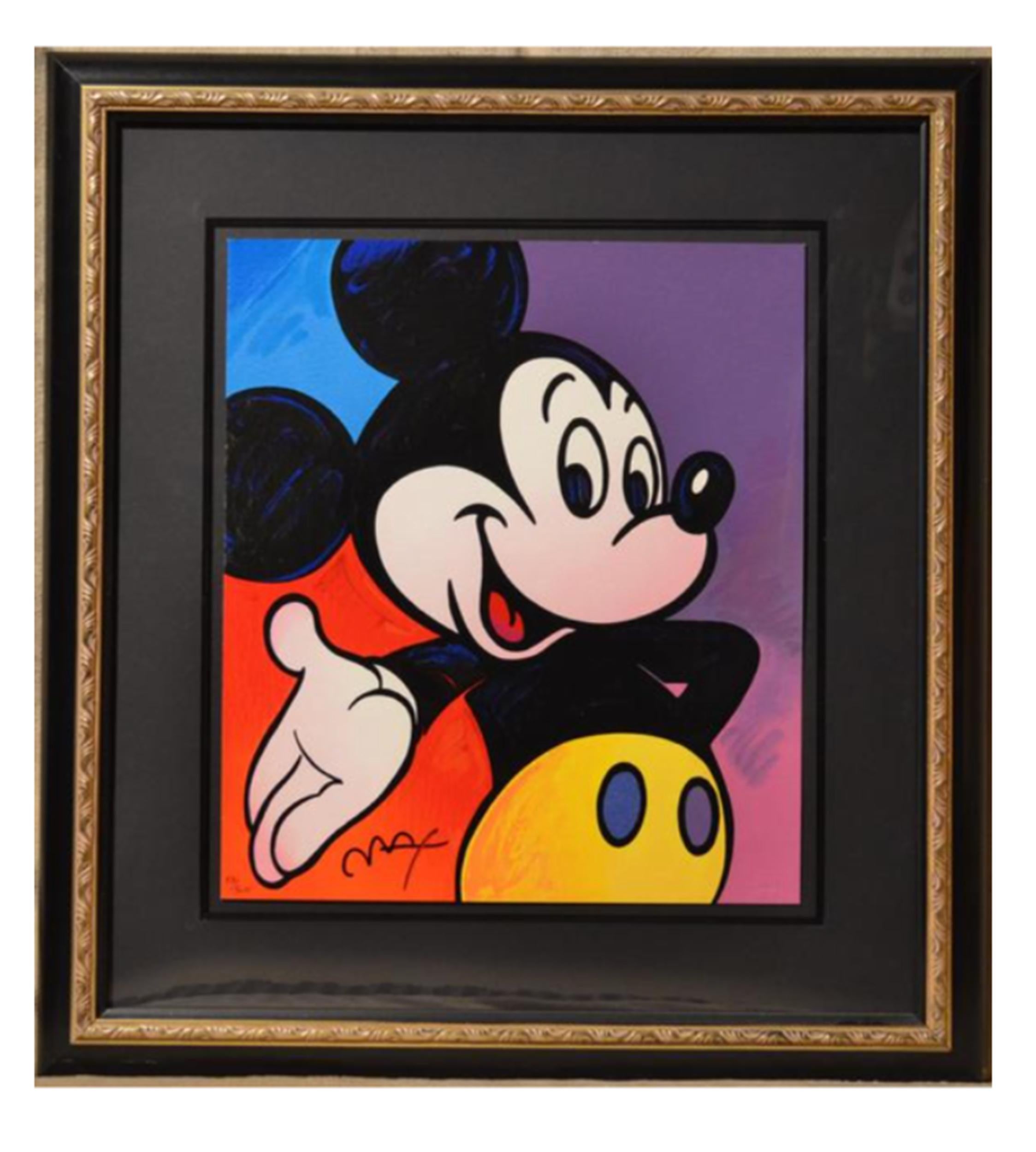 Mickey Mouse, Psychedelic Pop Art Screenprints by Peter Max For Sale 3
