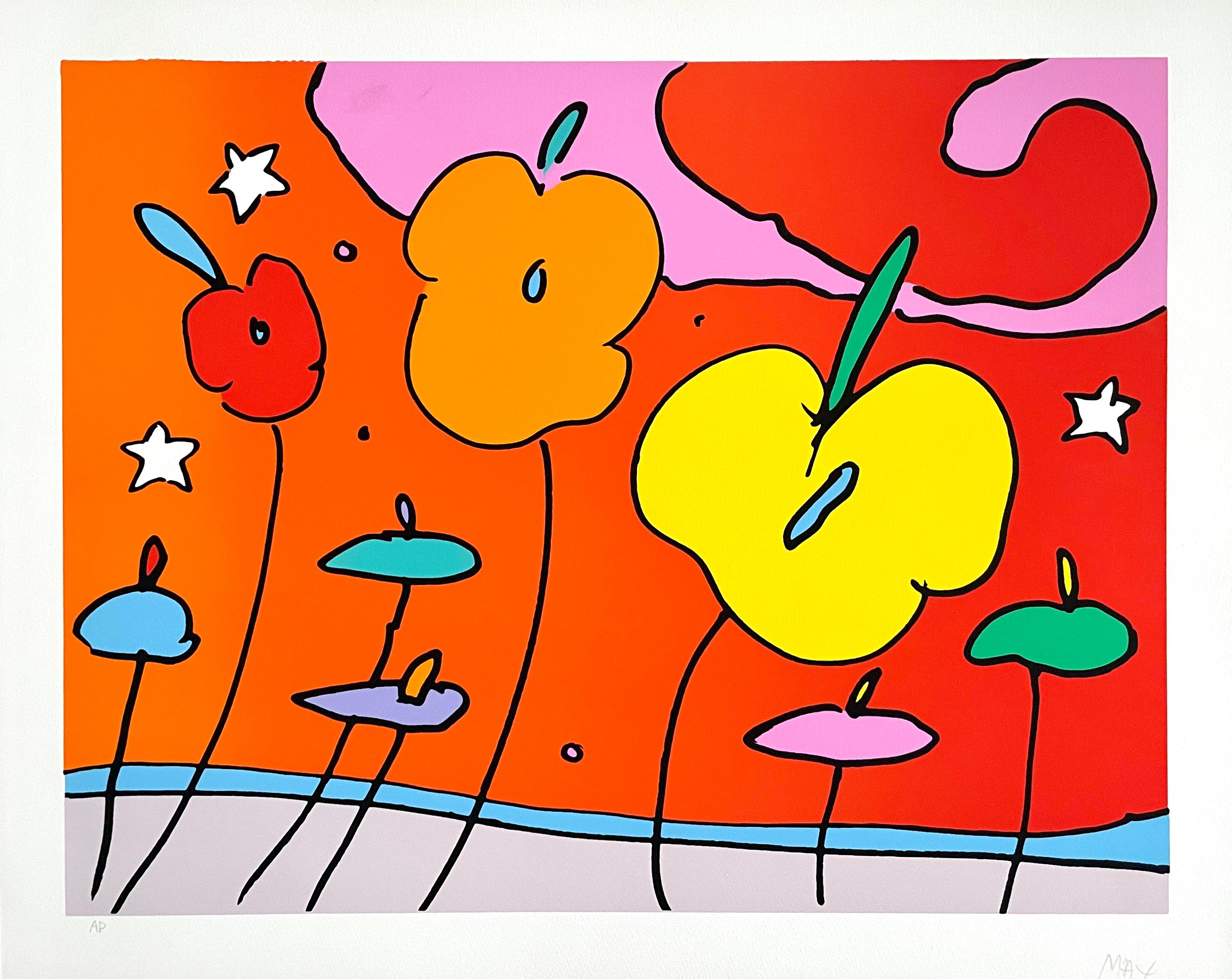 Moon Flowers, Peter Max