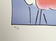 On a Distant Planet, Psychedelic Art Lithograph by Peter Max