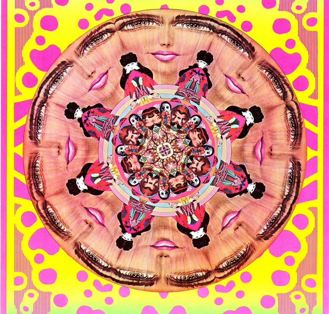 Originale Kalaidoscopic Lips #6 Psychedelic Pop Art, 1967 poster vintage in vendita 2