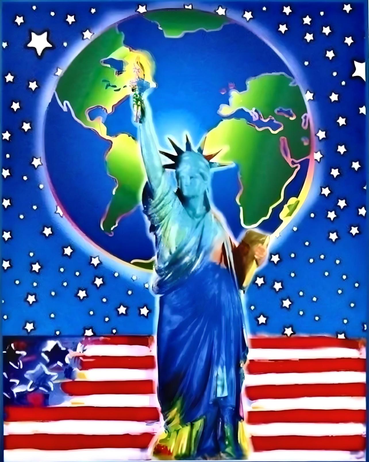 Peace on Earth, Peter Max For Sale 1